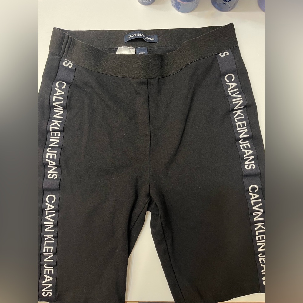 Calvin Klein Black Biker Shorts